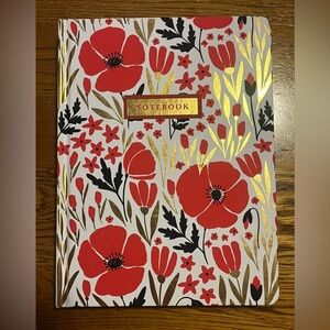 James Burke collection Hardcover lined notebook/journal. New, never used